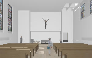 Meidoornsingel.Rotterdam › schetsontwerp › Church_altar_2